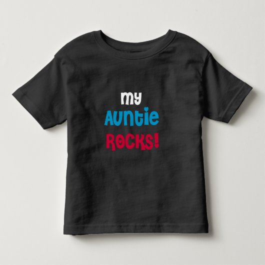 Mijn tante Rocks Kinder Shirts (Voorkant)