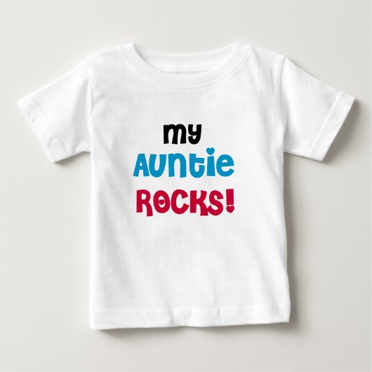 Mijn tante Rocks Tshirts en cadeaus (Voorkant)