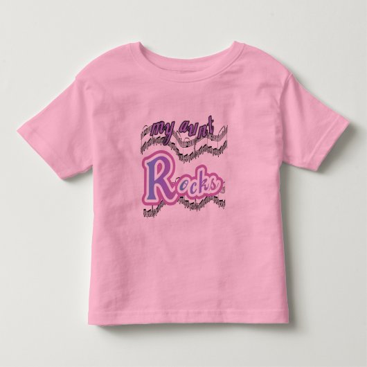 Mijn tante Rocks Tshirts en geschenken (Voorkant)