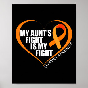Mijn tante vecht tegen leukemie.. poster