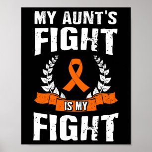 Mijn tantes gevecht is mijn strijd tegen leukemie poster