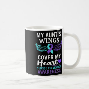 Mijn Tante's Wings Hoesje Heart Suicide Awareness  Koffiemok