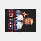 Mijn tarief deed dat Shirt protestverklaring T-shi Fleece Deken (Voorkant (Horizontaal))