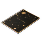 Mijn Tarot Journal - Mystisch Lijst voor zon en ma Notitieboek (Linkerzijde)