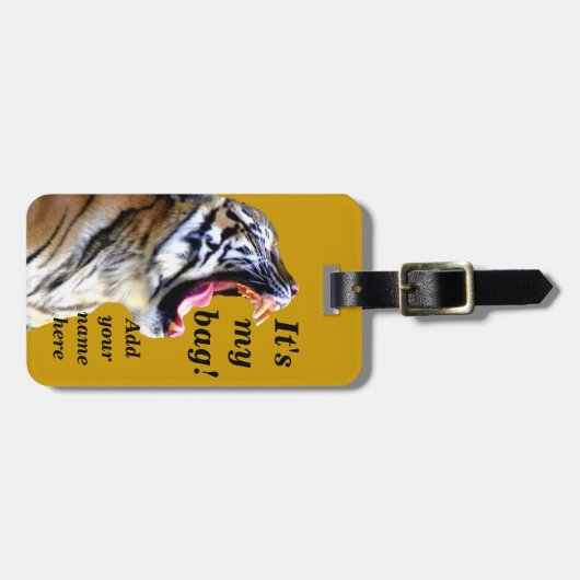 Mijn tas!_Bagagelabel Bagagelabel (Voorkant horizontaal)