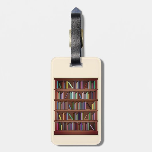 Mijn tas is uitgecheckt. bagagelabel (Achterkant verticaal)