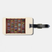 Mijn tas is uitgecheckt. bagagelabel (Achterkant horizontaal)