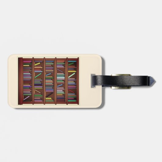 Mijn tas is uitgecheckt. bagagelabel (Achterkant horizontaal)