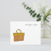 Mijn tas, pak je koffers... briefkaart (Staand voorkant)