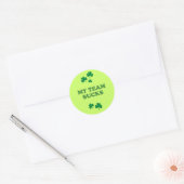 MIJN TEAM IS WAARDELOOS RONDE STICKER (Envelop)