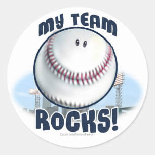 Mijn team Rocks Sticker