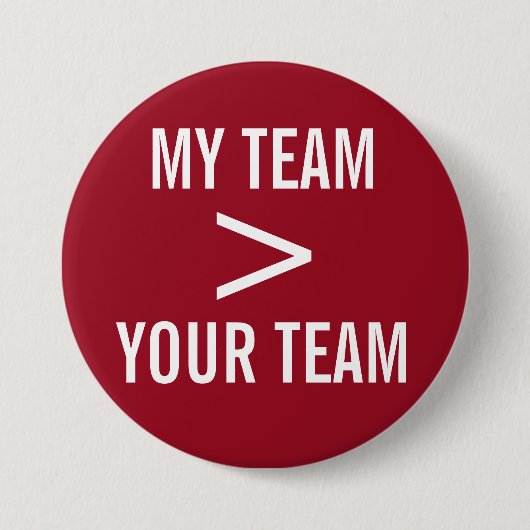MIJN TEAM > UW TEAM RONDE BUTTON 7,6 CM (Voorkant)
