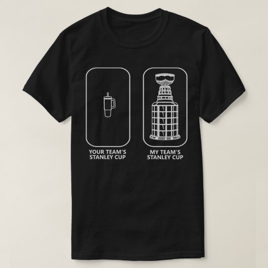 Mijn teams Stanley Cup T-shirt (Design voorkant)