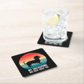 Mijn teckel had gelijk over je hond retro kartonnen onderzetters (Insitu)