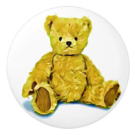 Mijn Teddy Bear Friend Keramische Knop