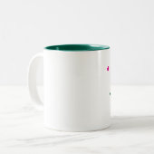 Mijn Teddy Bear Tweekleurige Koffiemok (Voorkant links)