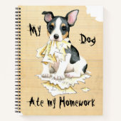 Mijn Teddy Roosevelt Terrier Ate mijn thuiswerk Notitieboek (Voorkant)