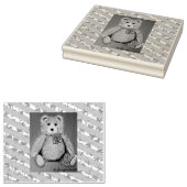 Mijn Teddy! Rubberstempel (Gestempeld)