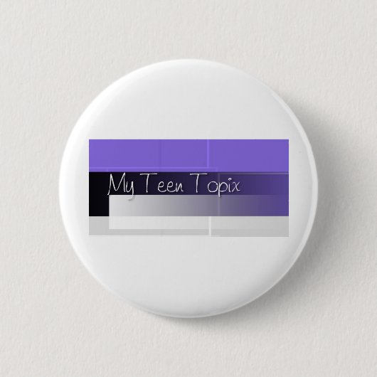 Mijn Teen Topix Ronde Button 5,7 Cm (Voorkant)