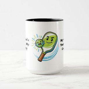 Mijn tegenstanders tranen houden mijn koffie zout mok