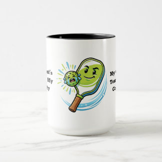 Mijn tegenstanders tranen houden mijn koffie zout mok