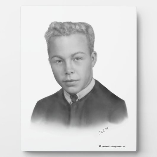 Mijn tekening van Ralph C Fotoplaat (Voorkant)