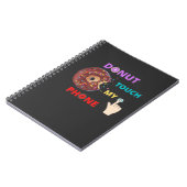 MIJN TELEFOONFUNNY DONUT NOTITIEBOEK (Linkerzijde)