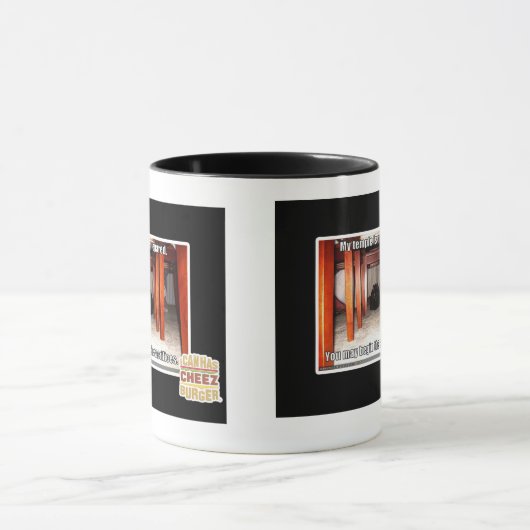 Mijn tempel is klaar. mok (Midden)