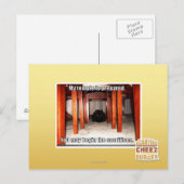 Mijn tempel is voorbereid. briefkaart (Voorkant / Achterkant)
