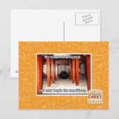 Mijn tempel is voorbereid. briefkaart (Voorkant / Achterkant)