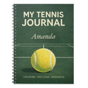 Mijn Tennisjournaal – Persoonlijke Training & Weds Notitieboek