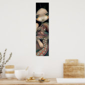 Mijn Tentacled Friend ART PRINT octopus mermaid go (Keuken)