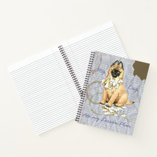 Mijn Tervuren Ate Mijn Lesson Plan Notitieboek (Binnen)