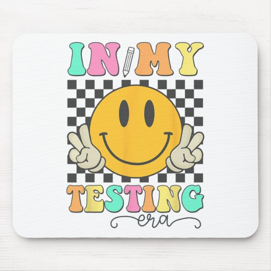 Mijn Test Tijdperk Rock De Test Testdag Smile Hip Muismat (Voorkant)