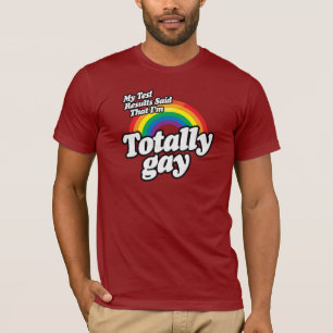MIJN TESTRESULTATEN ZEI GAY T-SHIRT