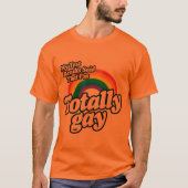 MIJN TESTRESULTATEN ZEI GAY T-SHIRT (Voorkant)