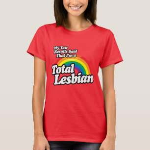 MIJN TESTRESULTATEN ZEI LESBIAN T-SHIRT