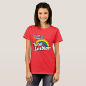 MIJN TESTRESULTATEN ZEI LESBIAN T-SHIRT (Voorkant volledig)