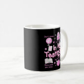 Mijn testtijd Leraren Student Rock De Test Koffiemok (Voorkant rechts)