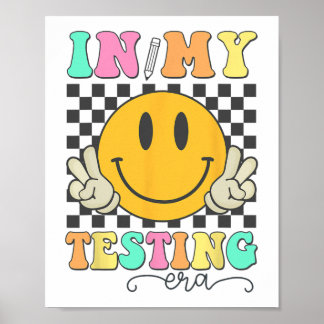 Mijn testtijdperk Rock De testdag Glimlach Hip Poster