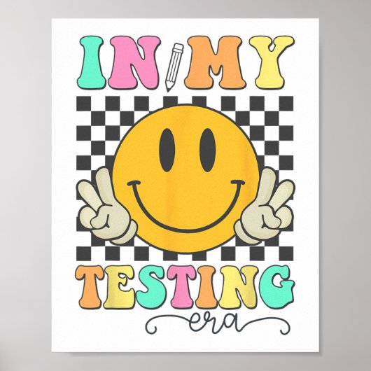 Mijn testtijdperk Rock De testdag Glimlach Hip Poster (Voorkant)