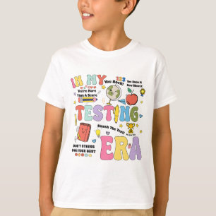 Mijn testtijdperk Starttestdag Je kreeg dit motief T-shirt