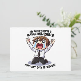 Mijn tevredenheid is onmetelijk! kaart