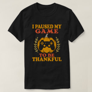 Mijn Thanksgiving voor gamers met dankbare videosp T-shirt