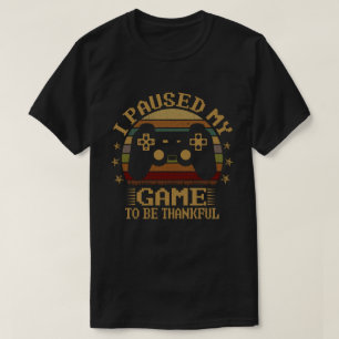 Mijn Thanksgiving voor gamers met dankbare videosp T-shirt