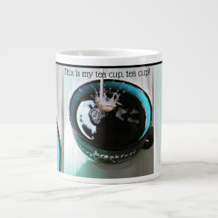 Mijn theelkopthee kopje grappig grote koffiekop