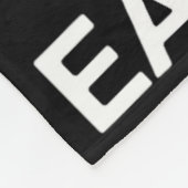 Mijn therapeut eet hooi in hippische liefhebbers fleece deken (Hoek)