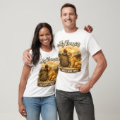 Mijn therapeut heeft vier poten hondenliefhebber s t-shirt (Unisex)