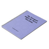 Mijn therapeut helpt me gedijen en groeien ontwerp notitieboek (Linkerzijde)
