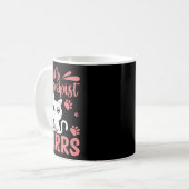 Mijn therapeut spint _2  koffiemok (Voorkant links)